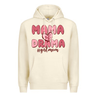 Sandshell mama of drama girl mom Premium Hoodie - MaliasSmallBusiness