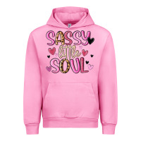 Fuchsia Pink sassy little soul Urban Hoodie - MaliasSmallBusiness