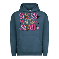 Pigment Midnight Navy sassy little soul Urban Hoodie - MaliasSmallBusiness