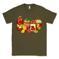 Army Green crawfish coffee cups Classic Tee - Zillion Design Studio
