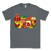 Charcoal Heather crawfish coffee cups Classic Tee - Zillion Design Studio