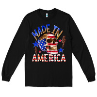 Black made in america Long Sleeve Tee - texasbilliewilder