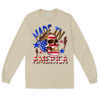 Mushroom made in america Long Sleeve Tee - texasbilliewilder
