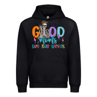 Black good moms say bad words Urban Hoodie - MaliasSmallBusiness