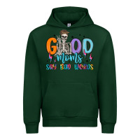 Forest Green good moms say bad words Urban Hoodie - MaliasSmallBusiness