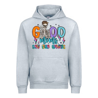 Heather Grey good moms say bad words Urban Hoodie - MaliasSmallBusiness