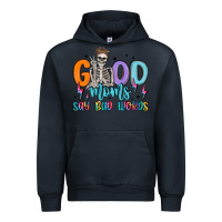 Navy good moms say bad words Urban Hoodie - MaliasSmallBusiness