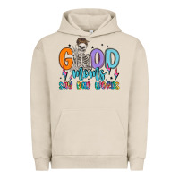 Pigment French Oak good moms say bad words Urban Hoodie - MaliasSmallBusiness