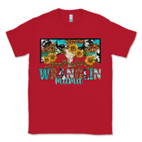 Red wranglin mama Classic Tee - texasbilliewilder