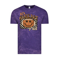 Cloud Purple it's game day y'all football smiley face Vintage Tee - BarkalooDesign