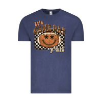 Vintage Denim it's game day y'all football smiley face Vintage Tee - BarkalooDesign