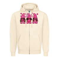 Sandshell breast cancer afro gnomies Zipper Hoodie - texasbilliewilder