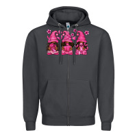 Smoke breast cancer afro gnomies Zipper Hoodie - texasbilliewilder