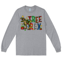 Heather Grey tree rex coffee drink Long Sleeve Tee - Zillion Design Studio