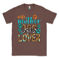 Chestnut wife mother dog lover with paws Classic Tee - texasbilliewilder