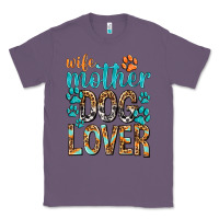 Lavender wife mother dog lover with paws Classic Tee - texasbilliewilder