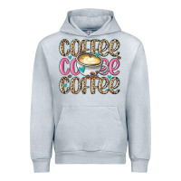 Heather Grey coffee coffee coffee Urban Hoodie - MaliasSmallBusiness