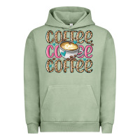 Pigment Oil Green coffee coffee coffee Urban Hoodie - MaliasSmallBusiness