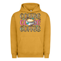 Pigment Peanut Butter coffee coffee coffee Urban Hoodie - MaliasSmallBusiness