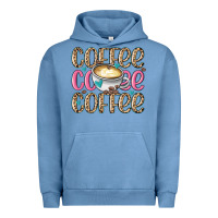 Pigment Pebble Blue coffee coffee coffee Urban Hoodie - MaliasSmallBusiness