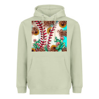 Matcha baseball leopard turquoise cactus sunflower Heavyweight Hoodie - JahusDesignShop