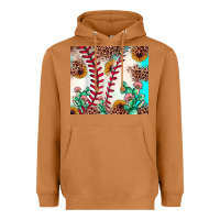 Meerkat baseball leopard turquoise cactus sunflower Heavyweight Hoodie - JahusDesignShop