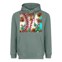 Sage baseball leopard turquoise cactus sunflower Heavyweight Hoodie - JahusDesignShop