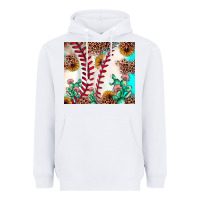 White baseball leopard turquoise cactus sunflower Heavyweight Hoodie - JahusDesignShop