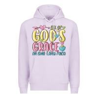 Lilac all of god's grace in one tiny face Premium Hoodie - MaliasSmallBusiness