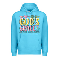 Ocean Blue all of god's grace in one tiny face Premium Hoodie - MaliasSmallBusiness