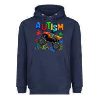Navy autism crusher Heavyweight Hoodie - AdoDesignShop