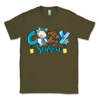 Army Green cozy season winter Classic Tee - RanaPortraitStore