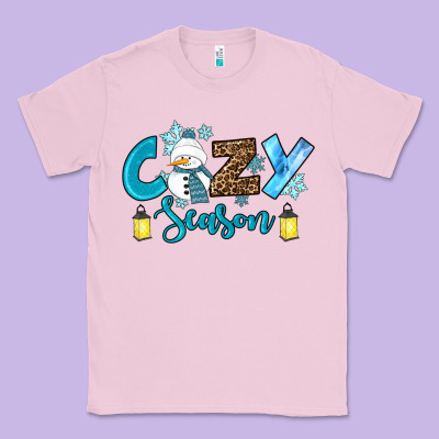 Cozy Season Winter Classic Tee Designed By Ranaportraitstore