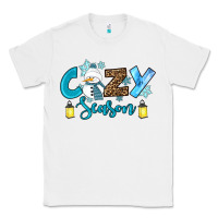 White cozy season winter Classic Tee - RanaPortraitStore