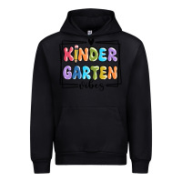 Black kinder garten vibes Urban Hoodie - MaliasSmallBusiness