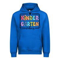 Cobalt kinder garten vibes Urban Hoodie - MaliasSmallBusiness