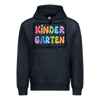 Navy kinder garten vibes Urban Hoodie - MaliasSmallBusiness