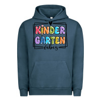 Pigment Midnight Navy kinder garten vibes Urban Hoodie - MaliasSmallBusiness