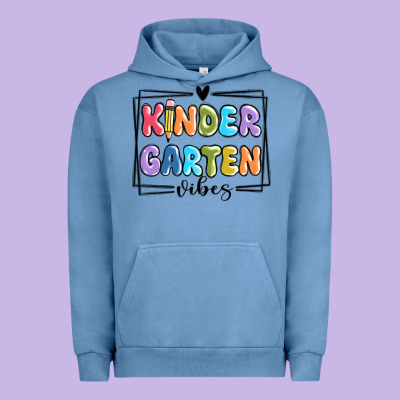 Kinder Garten Vibes Urban Hoodie Designed By Maliassmallbusiness