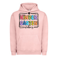 Pigment Salmon kinder garten vibes Urban Hoodie - MaliasSmallBusiness