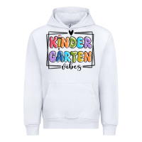 White kinder garten vibes Urban Hoodie - MaliasSmallBusiness
