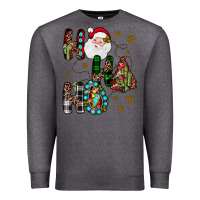 Charcoal Heather ho ho ho Premium Sweatshirt - JahusDesignShop