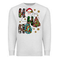 Oatmeal Heather ho ho ho Premium Sweatshirt - JahusDesignShop