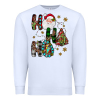 White ho ho ho Premium Sweatshirt - JahusDesignShop