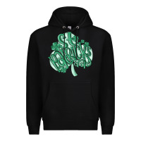 Black st patrick's day Premium Hoodie - MaliasSmallBusiness