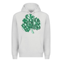 Dove Grey st patrick's day Premium Hoodie - MaliasSmallBusiness