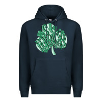 Navy st patrick's day Premium Hoodie - MaliasSmallBusiness