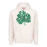 Pale Pink st patrick's day Premium Hoodie - MaliasSmallBusiness