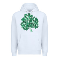 White st patrick's day Premium Hoodie - MaliasSmallBusiness