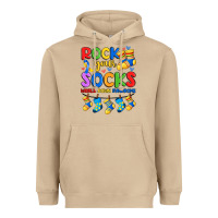Mushroom rock your  world down syndrome Heavyweight Hoodie - Artiststas